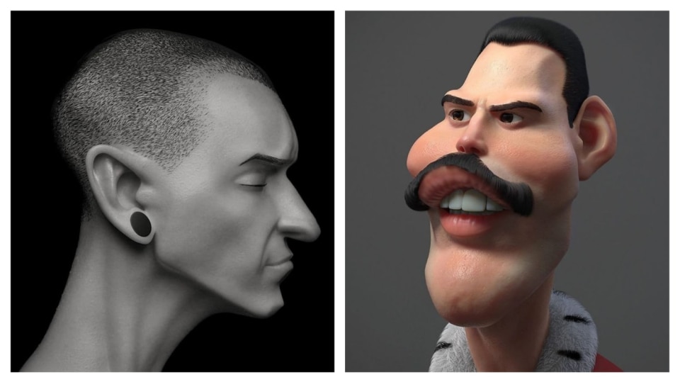 Slavní v animované podobě